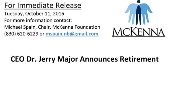 Jerry Major Retirement