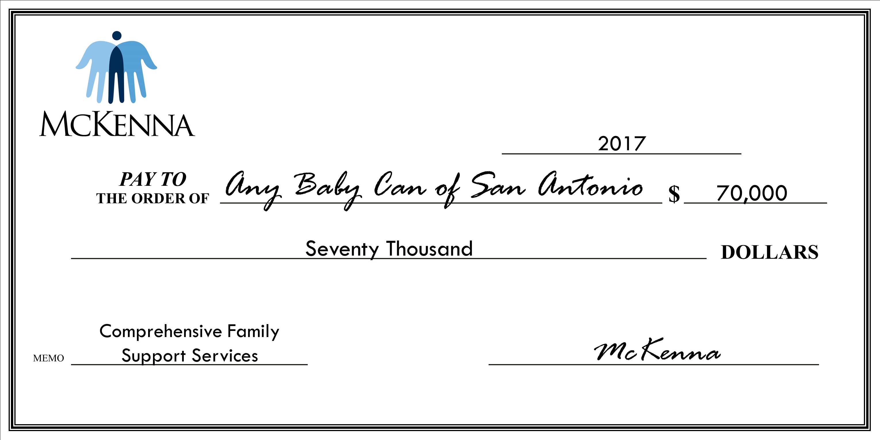 Any Baby Can - $70,000