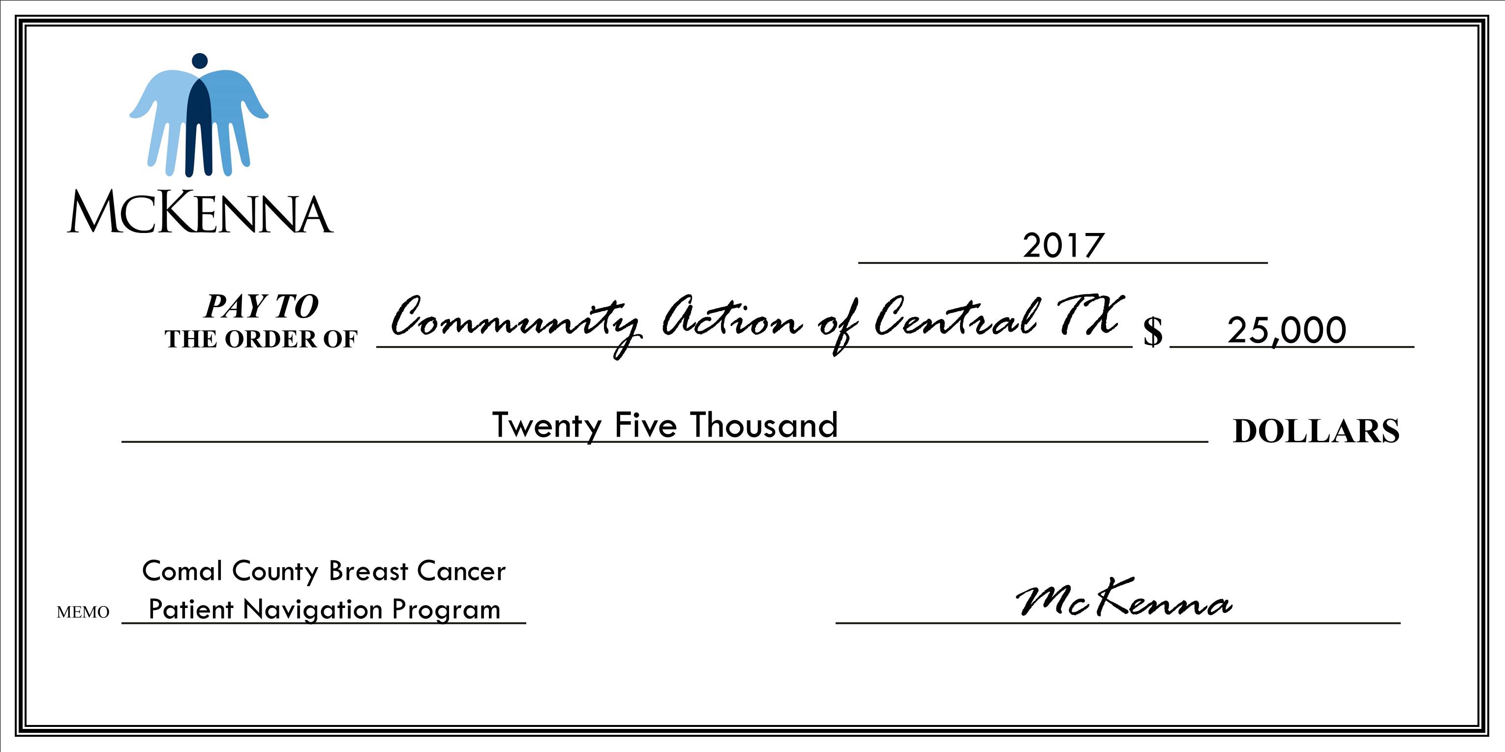 Community Action of Central Texas - $25,000